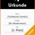 Erstaunlich 12 Kostenlose Urkunden Vorlagen Für Tischtennis Turniere