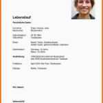 Erstaunlich 12 Lebenslauf Vorlage Schule
