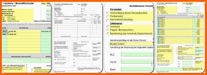 Erstaunlich 13 Preisliste Excel Vorlage