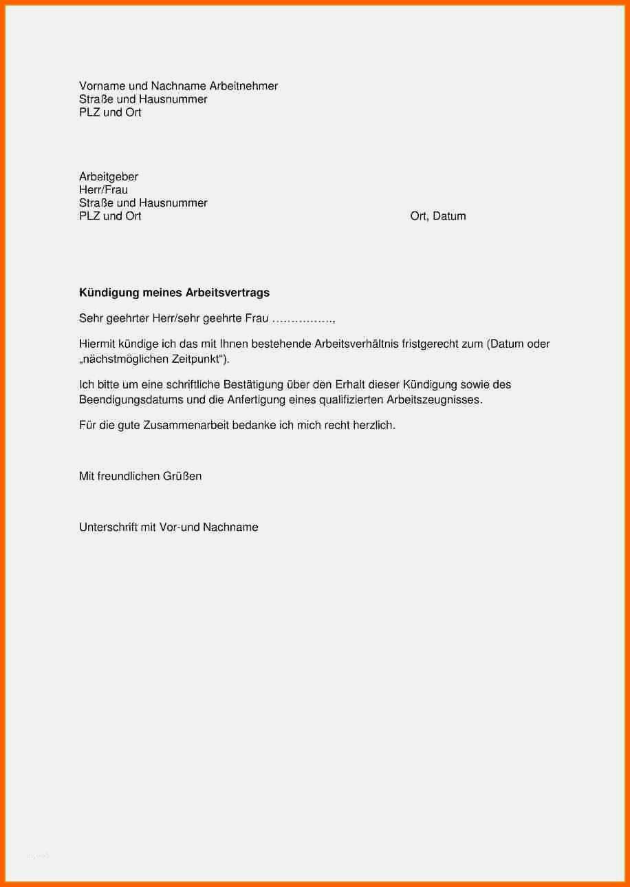 Erstaunlich 15 Kündigung Ausbildung Muster