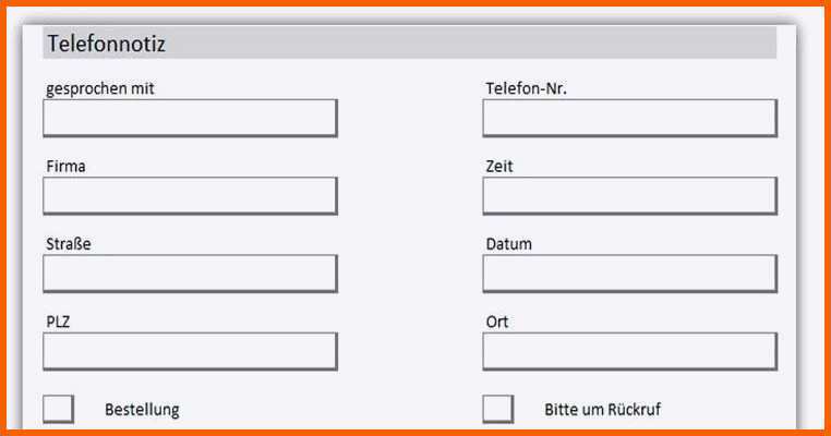 Erstaunlich 15 Telefonnotiz Vorlage Word