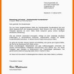 Erstaunlich 17 Anschreiben Vorlage Word
