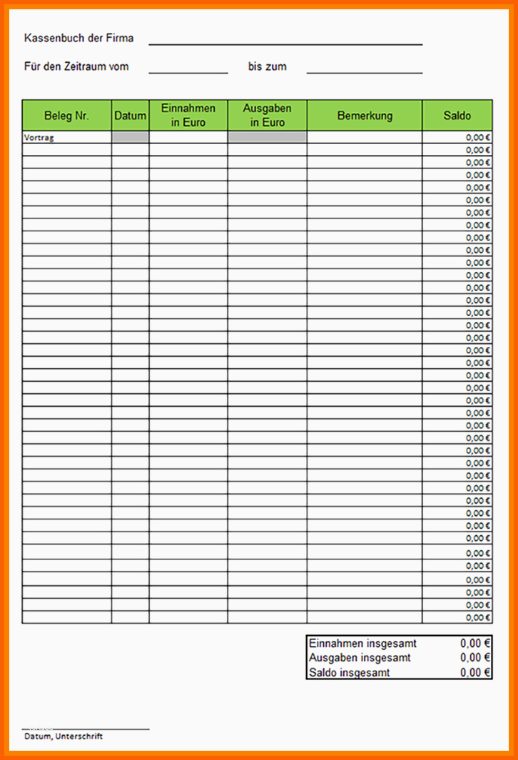 Erstaunlich 9 Einnahmen Ausgaben Excel Vorlage Kleinunternehmer