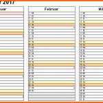 Erstaunlich Kalender 2017 Zum Ausdrucken In Excel 16 Vorlagen