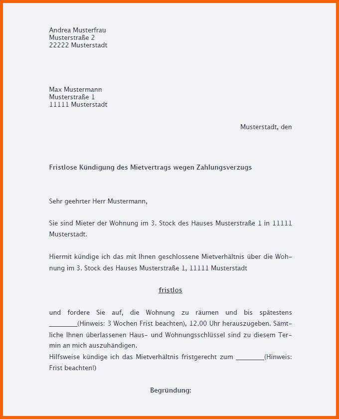 Erstaunlich Kündigung Ausbildung Vorlage Niedliche Anschreiben