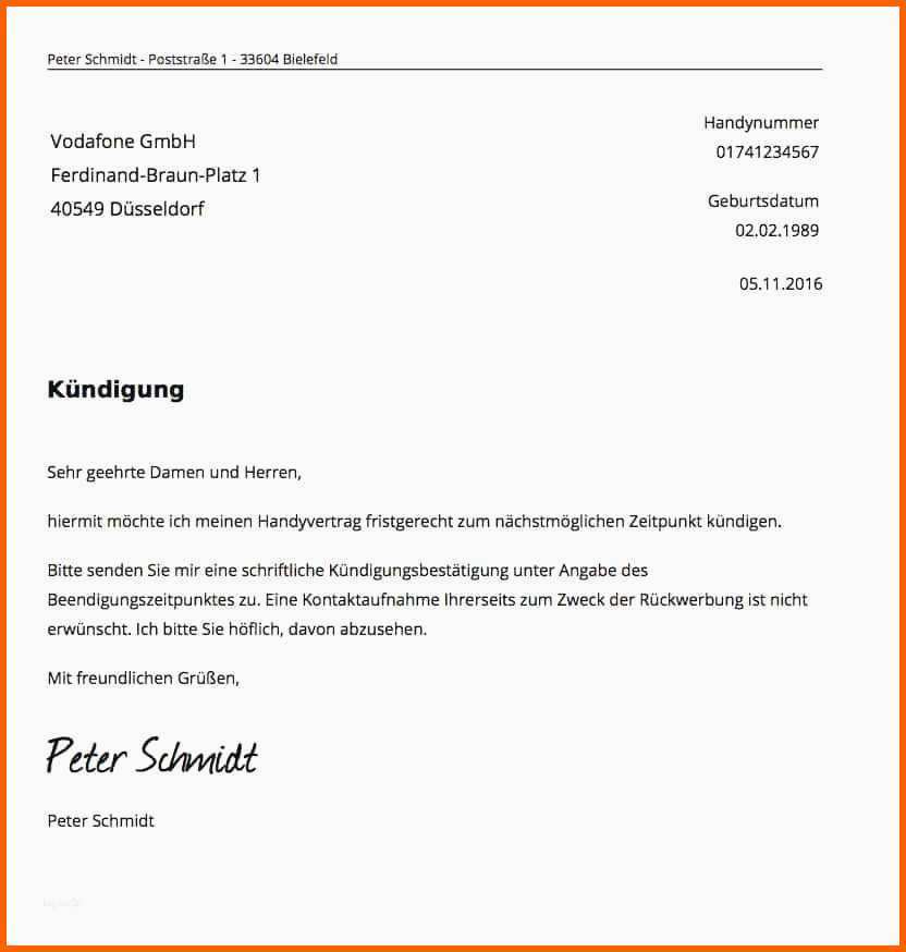 Erstaunlich Kündigung Handyvertrag 1und1 Vorlage Luxuriös O2 Vertrag