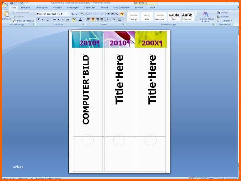 Erstaunlich Leitz Register Vorlage Word – Mimpi