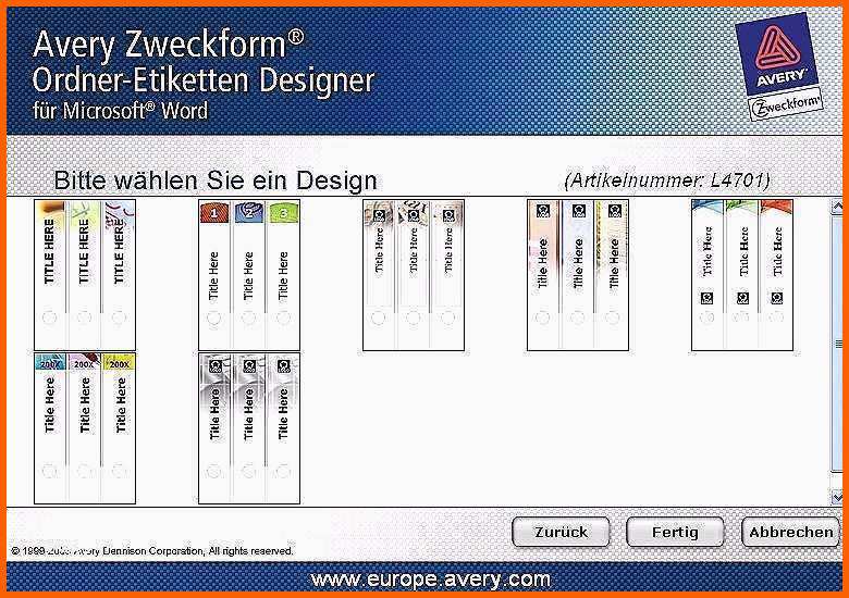 Erstaunlich Leitz Rückenschilder Vorlage Word Download Awesome Avery