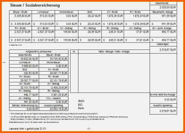 Erstaunlich Lohnabrechnung Vorlage Excel Inspiration Ungewöhnlich