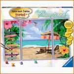 Erstaunlich Ravensburger Malen Nach Zahlen Traumstrand
