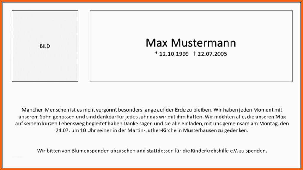 Erstaunlich Stilvolle todesanzeigen & Traueranzeigen Gestalten 20