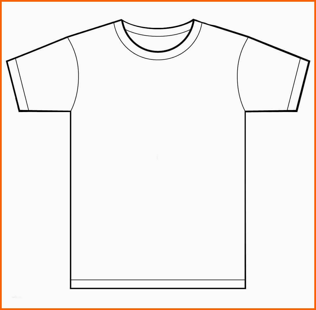 Erstaunlich T Shirt Vorlage Beste T Shirt Template for Kids Clipart
