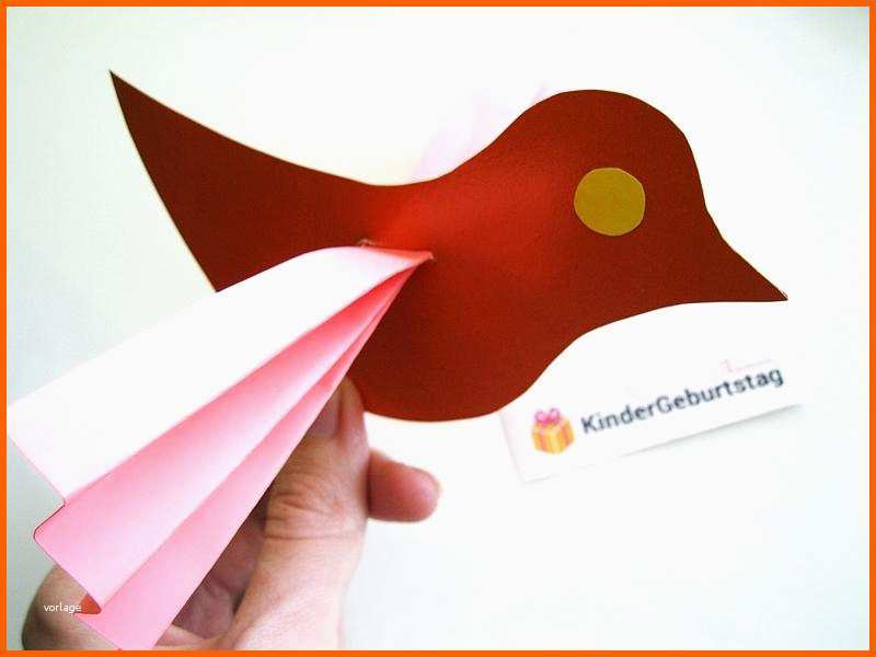 Erstaunlich Vogel Basteln Fenster Vorlage Fa 1 4 R Papier Vogel Vogel