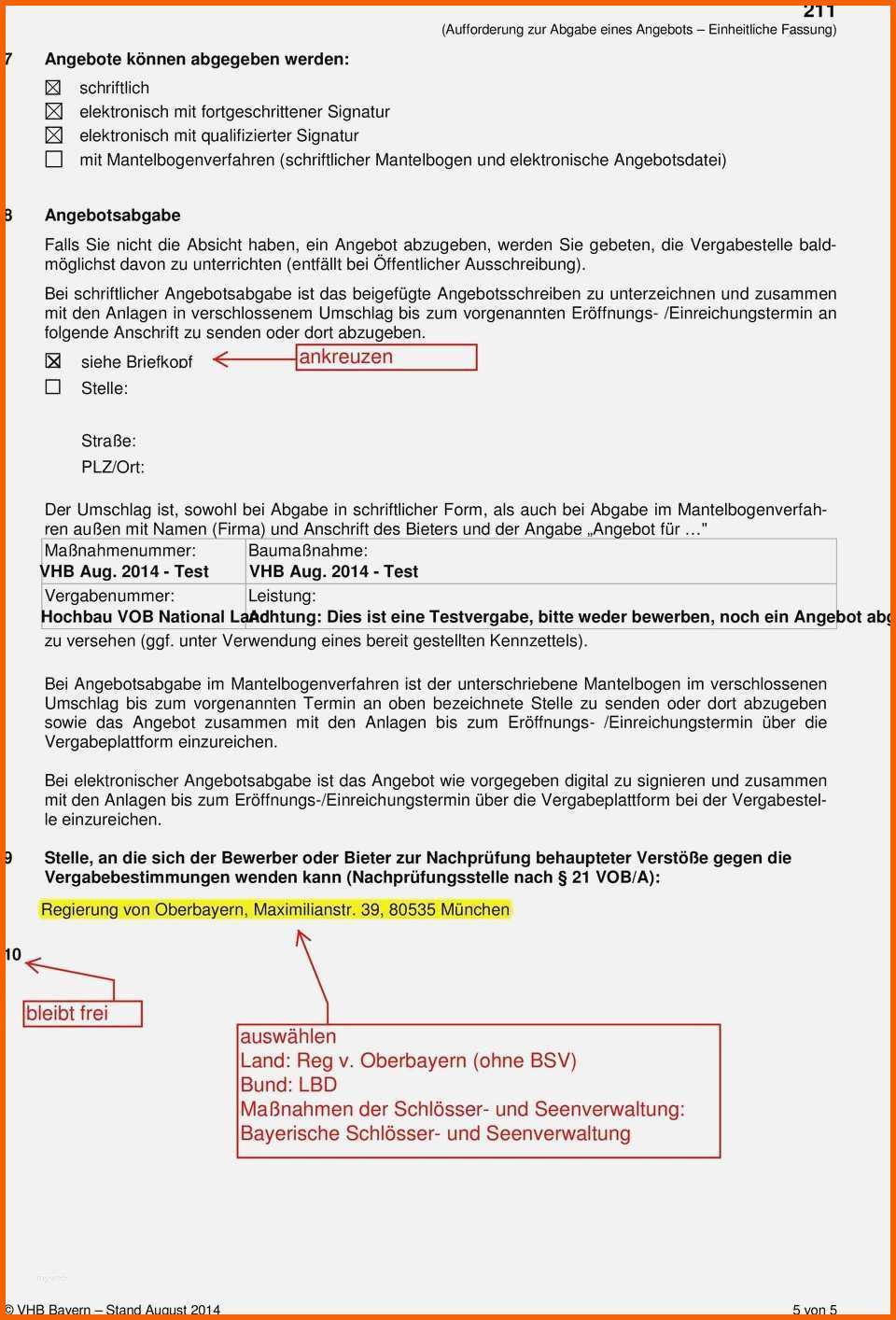 Exklusiv 15 Angebot Ausschreibung Beispiel