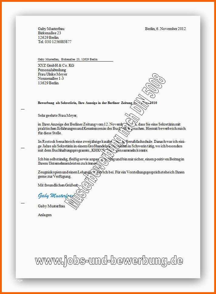 Exklusiv 17 Privater Brief Din 5008