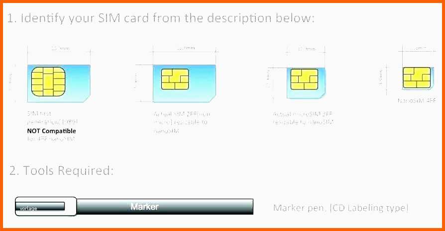 Exklusiv 52 Fotos Von Nano Sim Vorlage