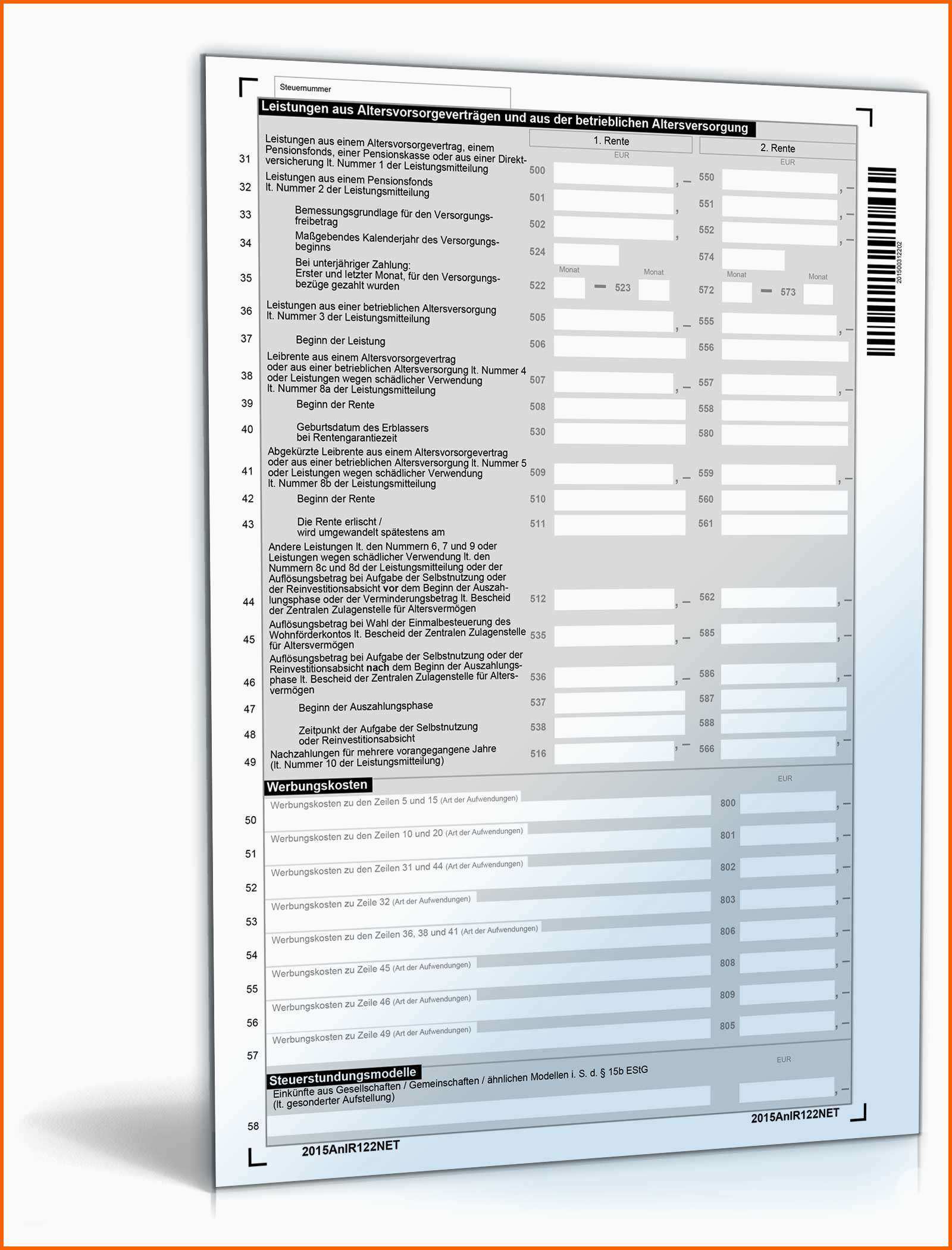Exklusiv Anlage R 2015