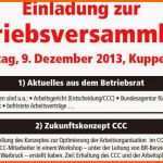 Exklusiv Einladung Zur Betriebsversammlung Wunderschönen Schaeffler