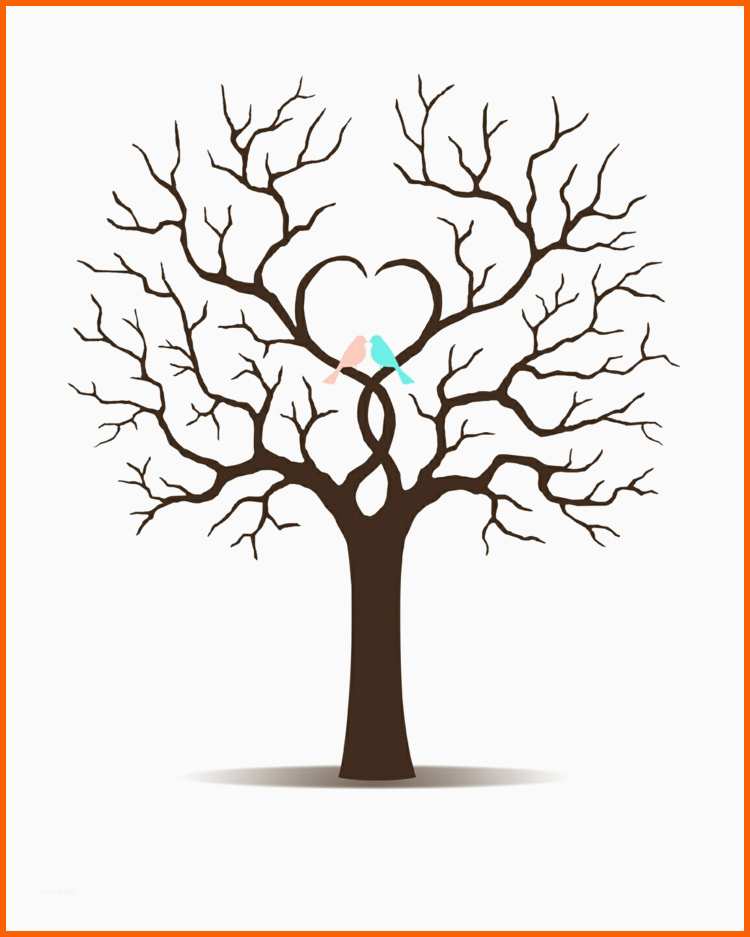 Exklusiv Fingerabdruck Baum Vorlage & andere Motive Kostenlos Zum