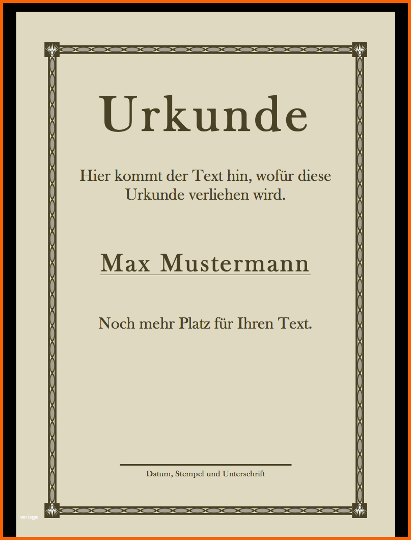 Exklusiv Gratis Urkunde Für Verschiedene Zwecke