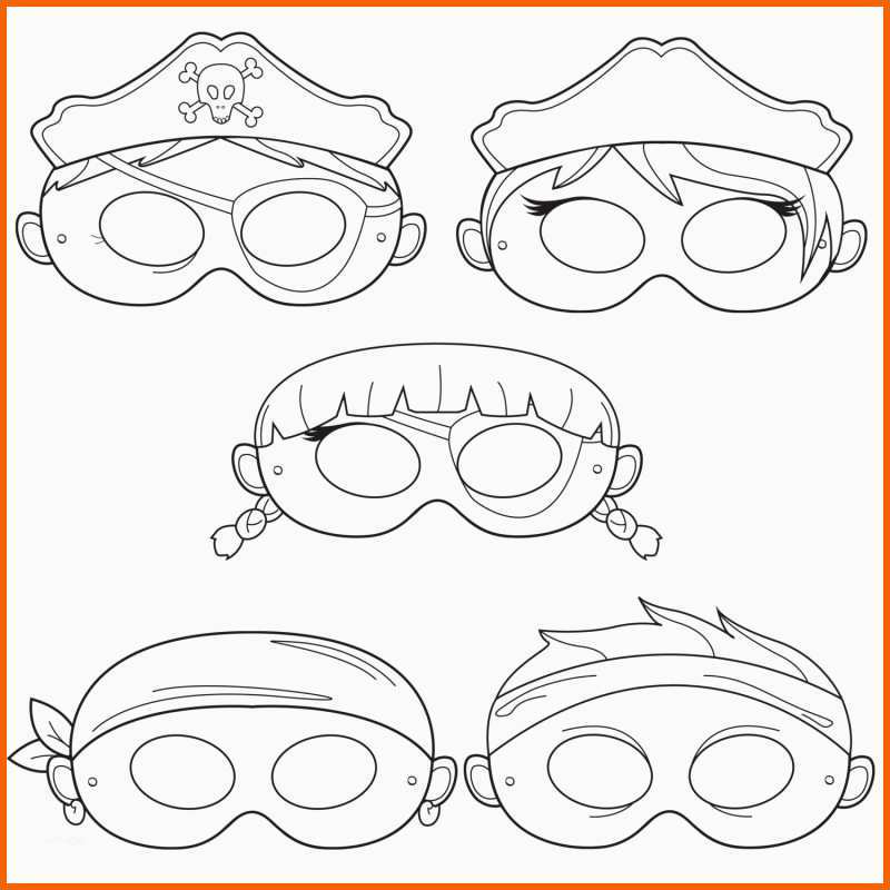 Exklusiv Halloween Maske Basteln 20 Schablonen Zum Ausdrucken