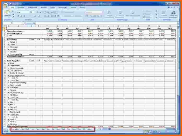 Exklusiv Haushaltsbuch Excel Vorlage Kostenlos Bewundernswert