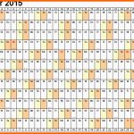 Exklusiv Kalender 2015 In Excel Zum Ausdrucken 16 Vorlagen