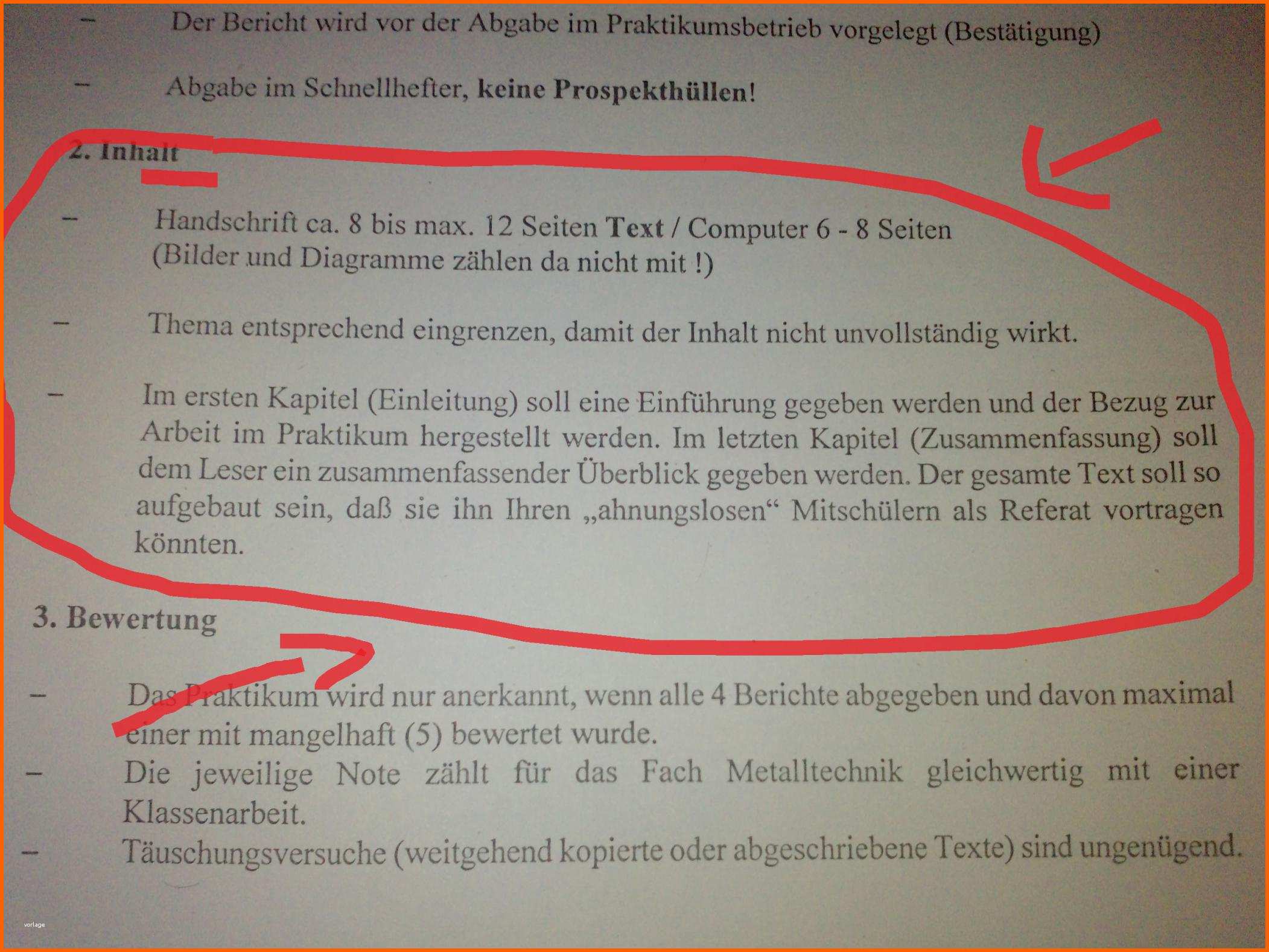 Exklusiv Muster Eines Inhaltsverzeichnisses Praktikumsbericht