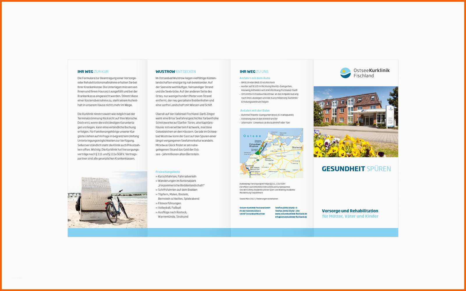 Exklusiv Ostseekurklinik Wustrow Logoentwicklung Und Corporate