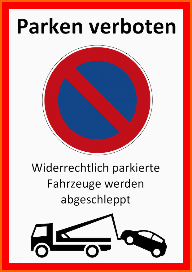 Parken Verboten Ausdrucken Kostenlos - Verboten! Parken verboten Schild! Ausfahrt freihalten ...