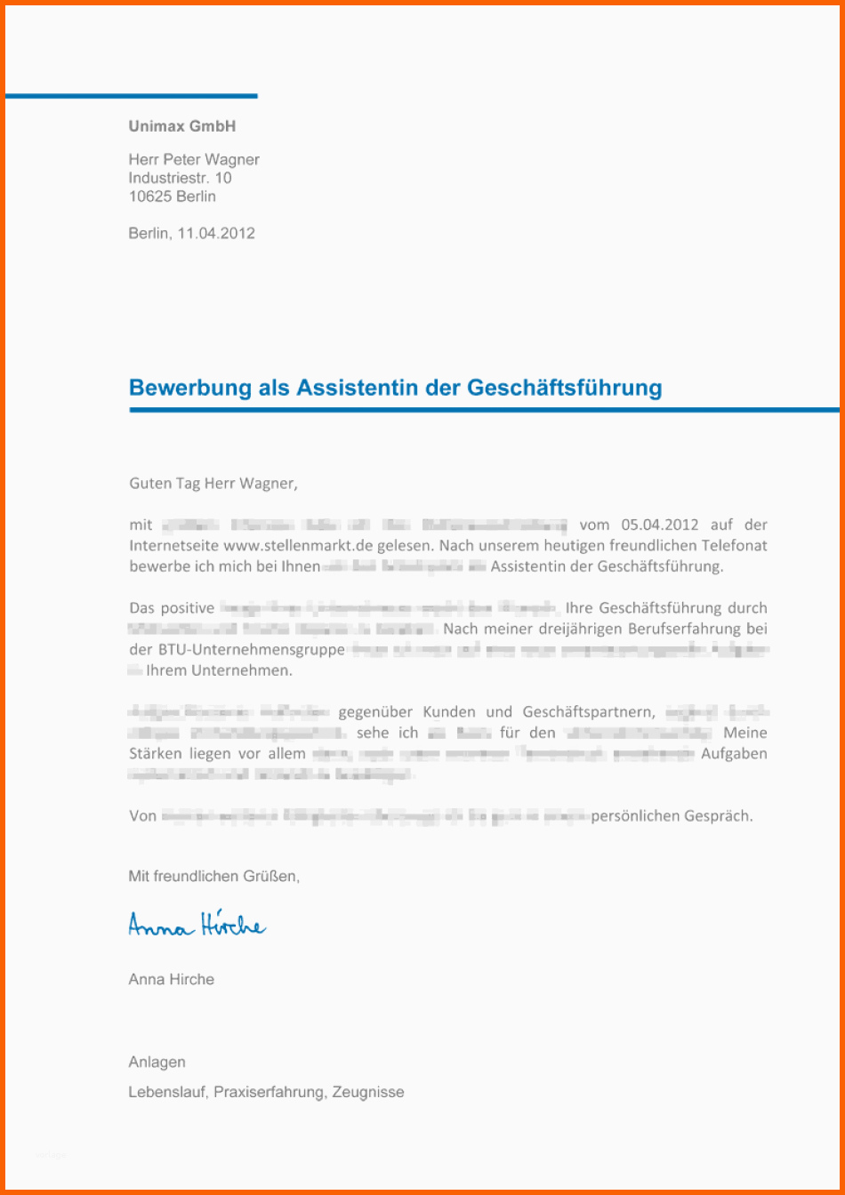 Exklusiv Qualifiziert Initiativbewerbung Reinigungskraft Vorlage