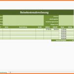 Exklusiv Reisekostenabrechnung Als Excel Vorlage