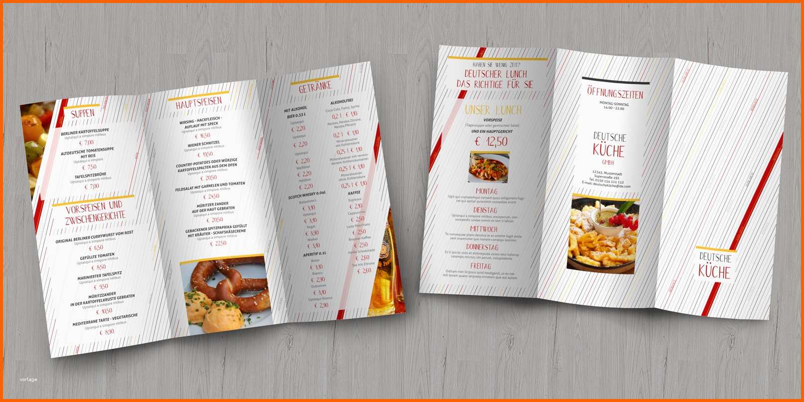 Exklusiv Speisekarten Vorlagen Für Designer Und Gastronomen Indesign