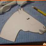 Exklusiv Steckenpferd Basteln Vorlage