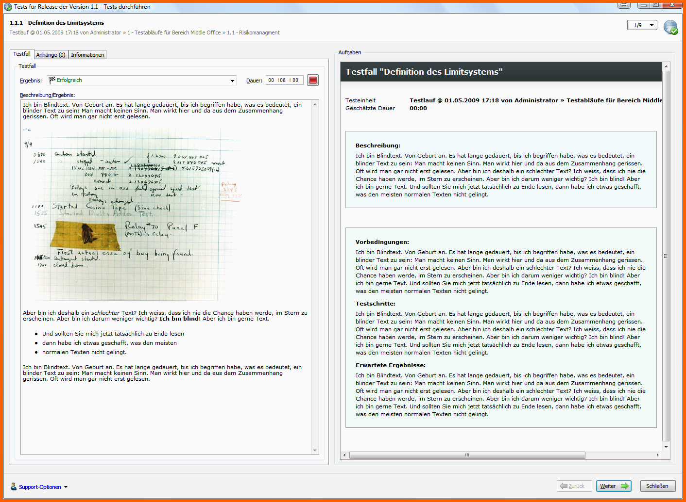 Exklusiv Test Plan – Test Management software