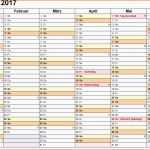 Exklusiv Unglaubliche Kalender 2017 Vorlage