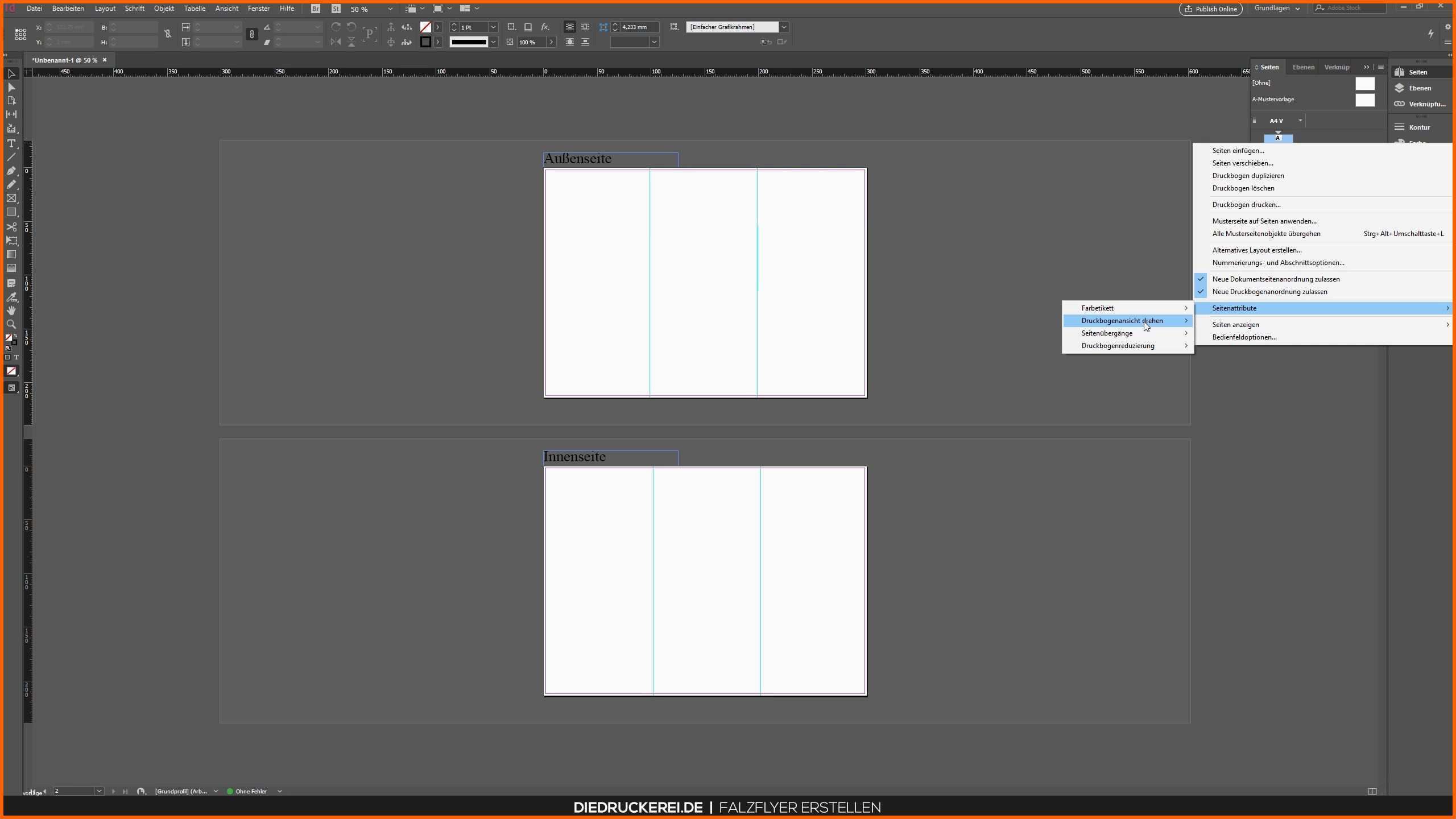 Exklusiv Vorlage Flyer Indesign Dielimitiert Indesign Flyer