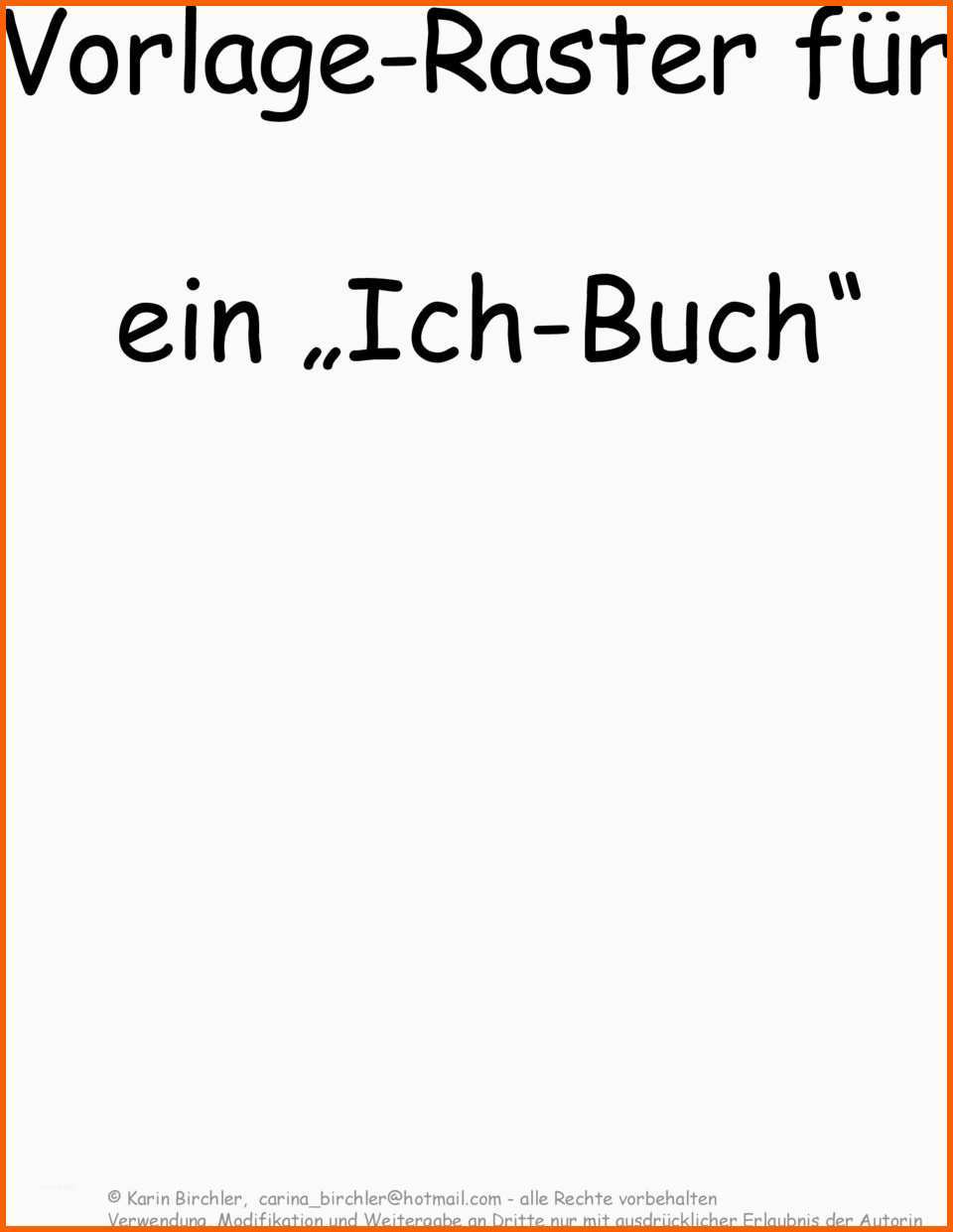 Exklusiv Vorlage Raster Für Ein Ich Buch Pdf