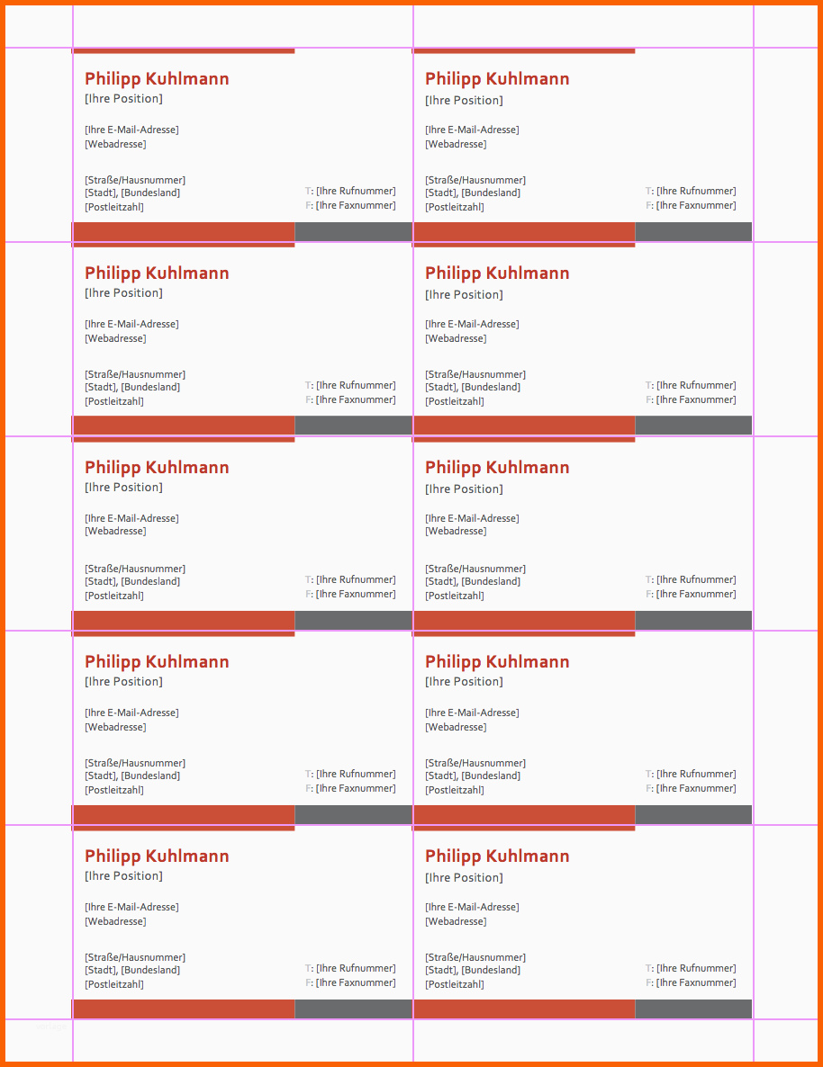 Exklusiv Word Vorlage Visitenkarten Lispindlocty’s Blog