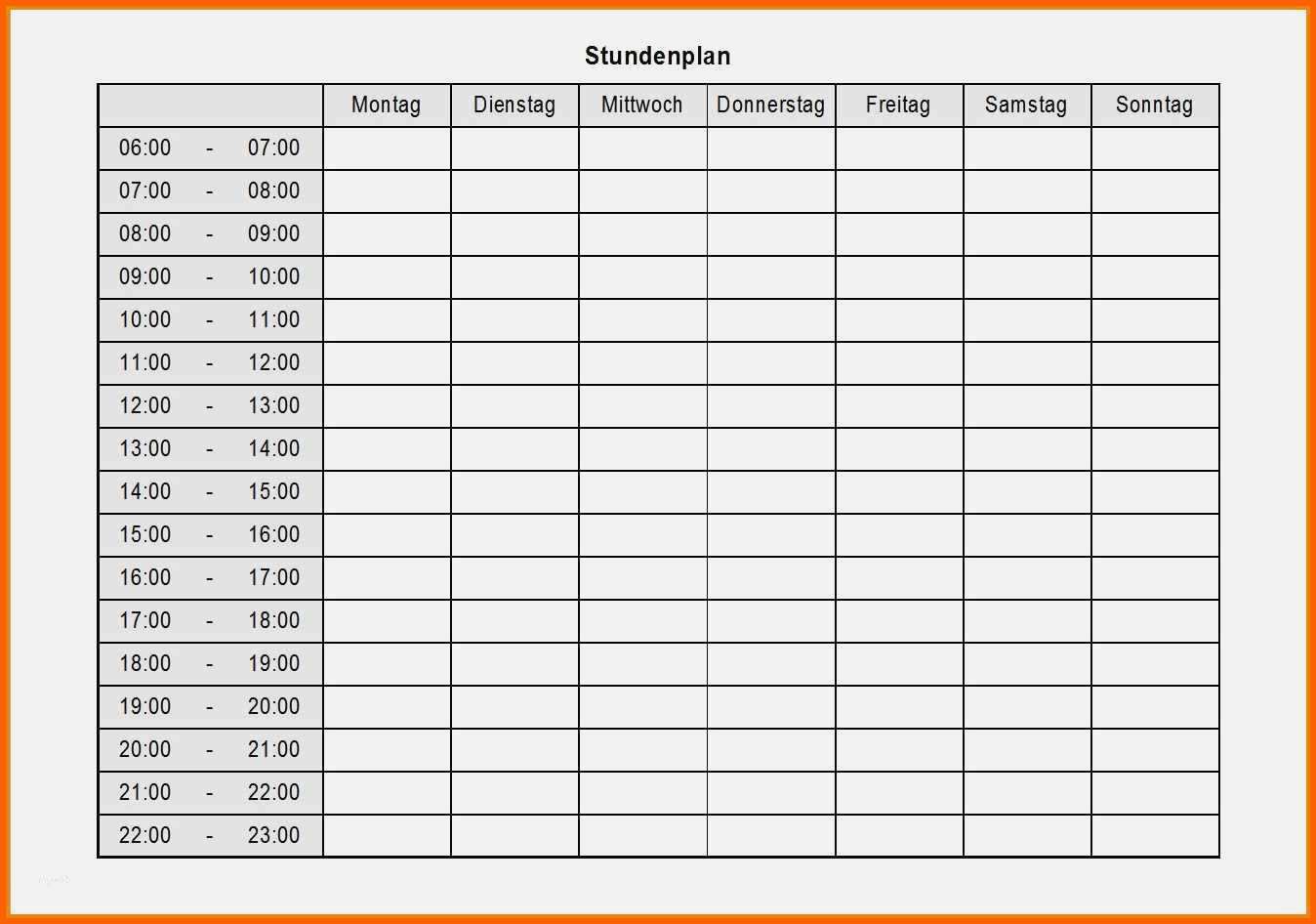 Fabelhaft 10 Trainingsplan Erstellen Vorlage