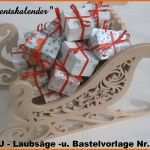 Fabelhaft Adventskalender Laubsäge Bastel Vorlage N11b Von Regu