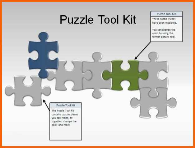 Fabelhaft Best Jigsaw Puzzle Templates for Powerpoint