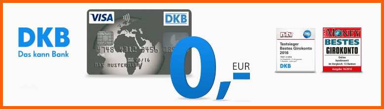 Fabelhaft Dauerhaft Beitragsfreies Dkb Konto Mit Kostenloser Visa