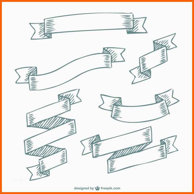 Fabelhaft Doodle Schleife Banner Kostenlos