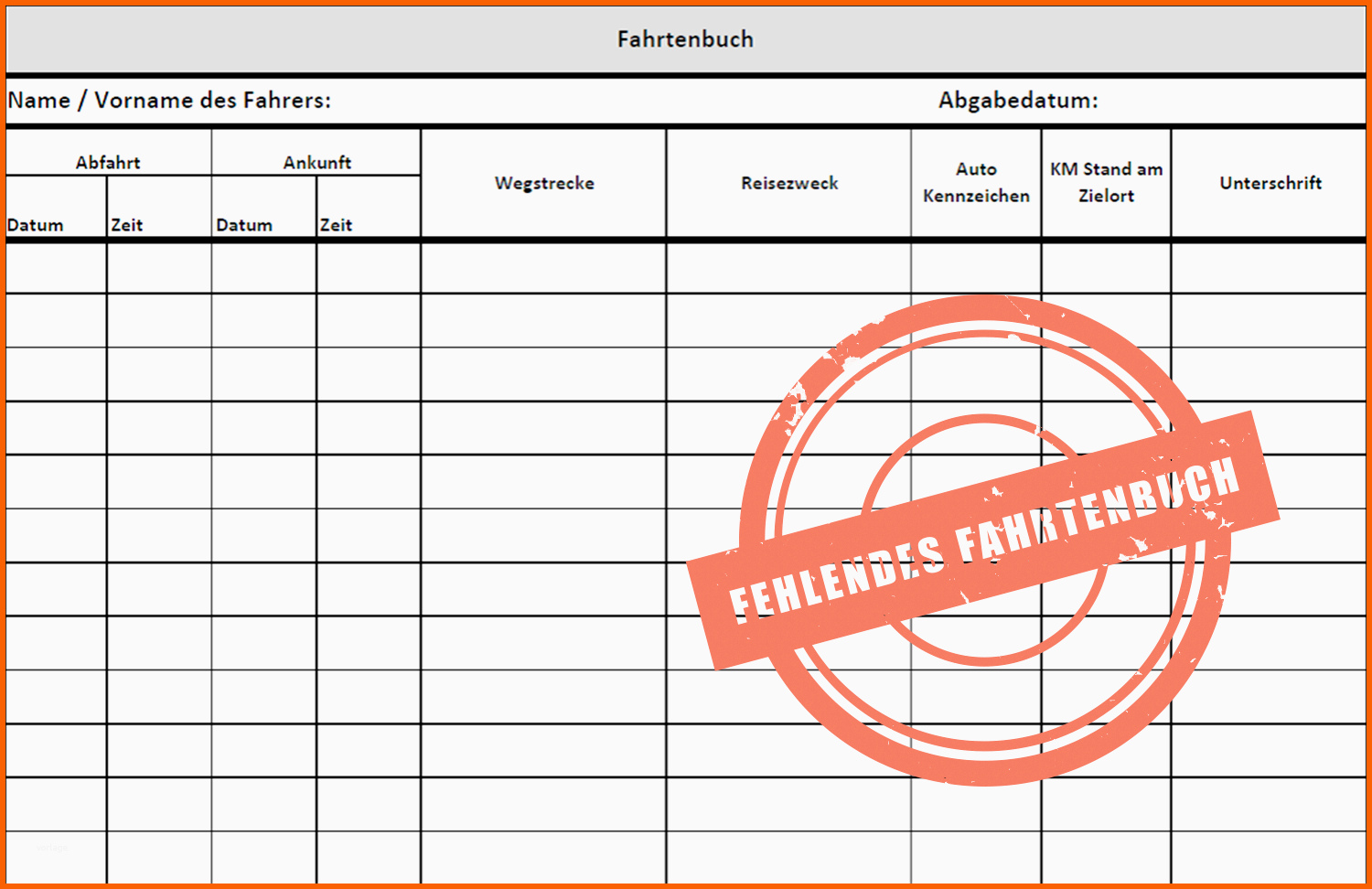 Fabelhaft Ein Elektronisches Fahrtenbuch Zur Vorlage Beim Finanzamt