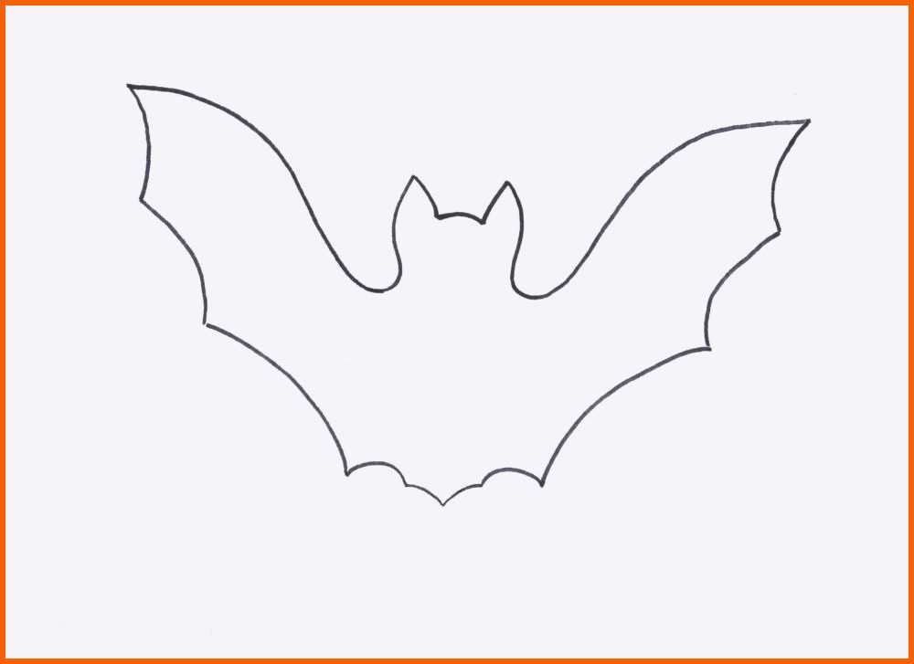 Fabelhaft Fledermaus Vorlage Zum Basteln Muster Und