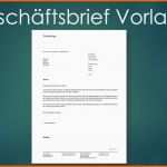 Fabelhaft Geschäftsbrief Vorlage Kostenlos Im Word format Schweiz