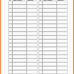 Fabelhaft Gratis Anwesenheitsliste Vorlage
