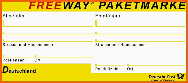 Fabelhaft Hedrm formulardrucker Für Paketaufkleber
