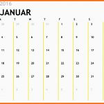 Fabelhaft Kalender 2016 In Excel Erstellen Mit Kostenloser Vorlage